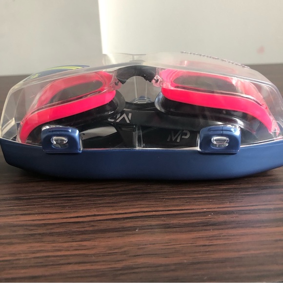 MP MICHAEL PHELPS AQUA SPHERE PINK RIM SWIM GOGGLES - Picture 7 of 7